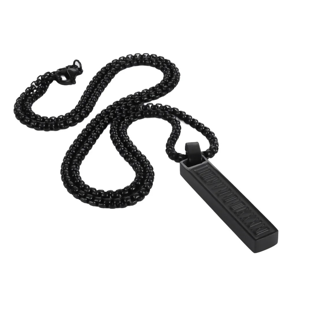 Cadena Recta Infinita Negra