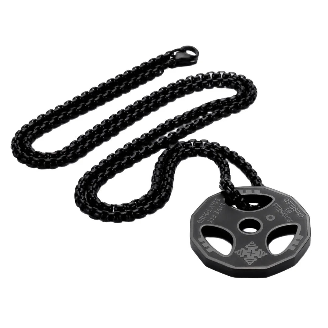 Cadena Disco Gym Negro