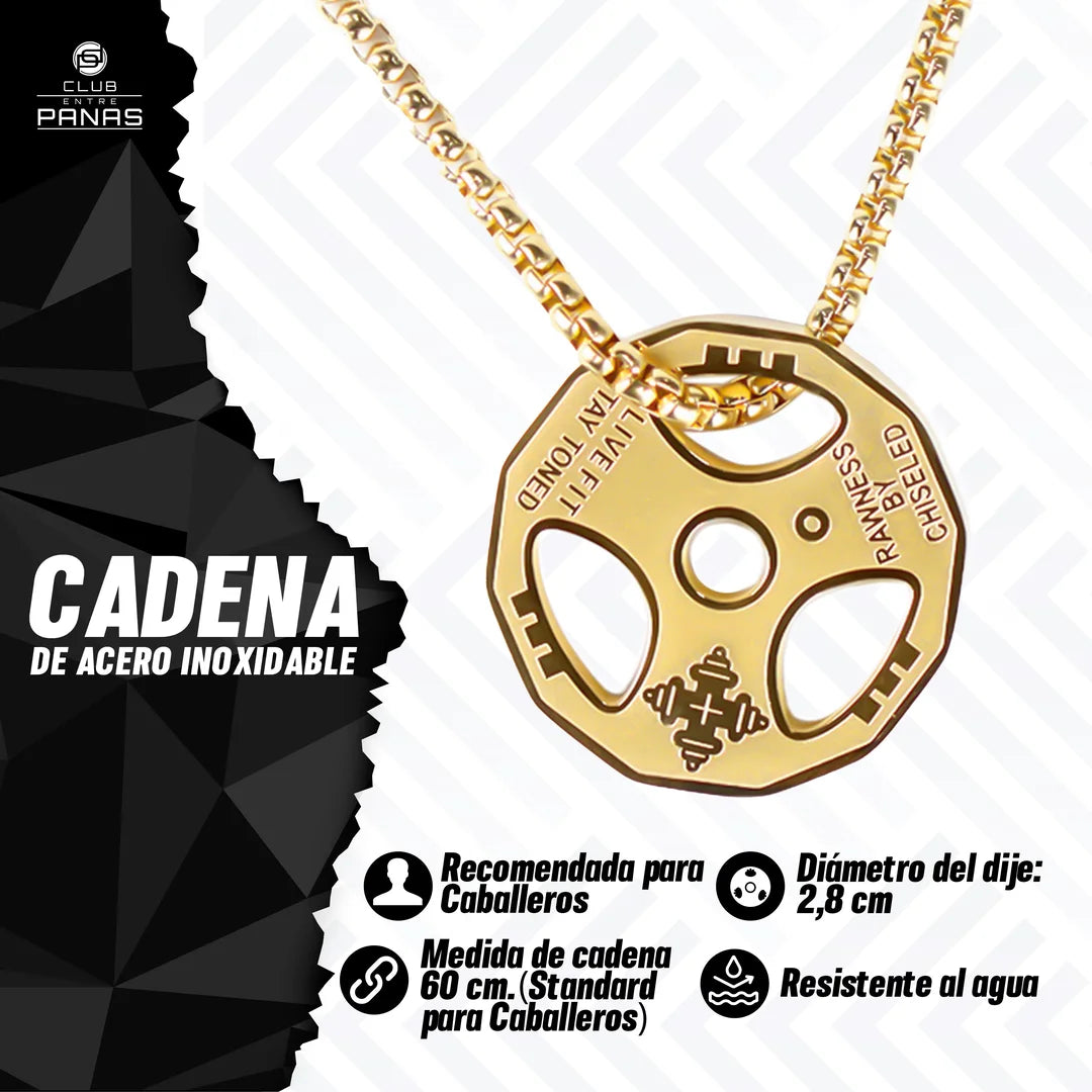 Cadena Disco Gym Dorado