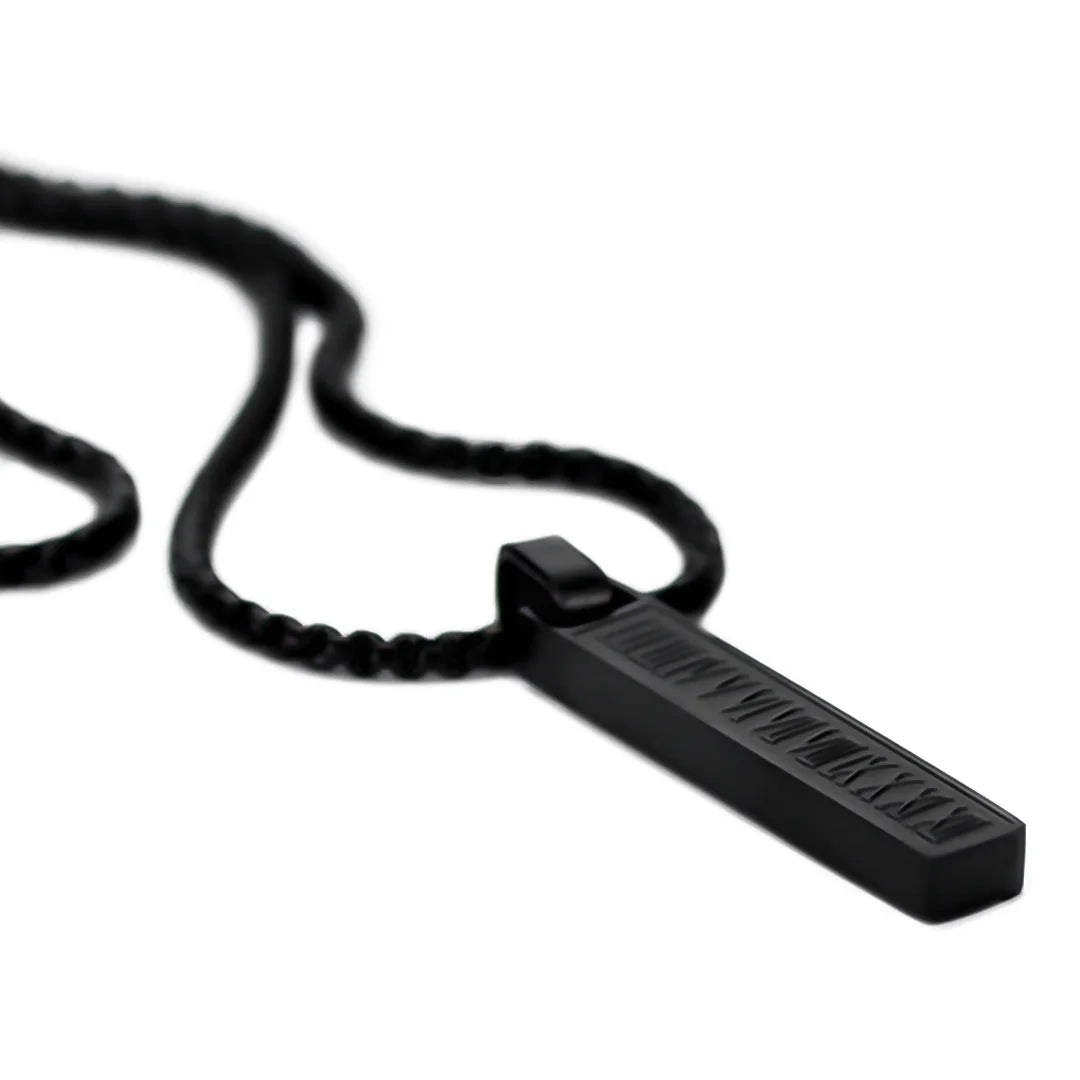Cadena Recta Infinita Negra