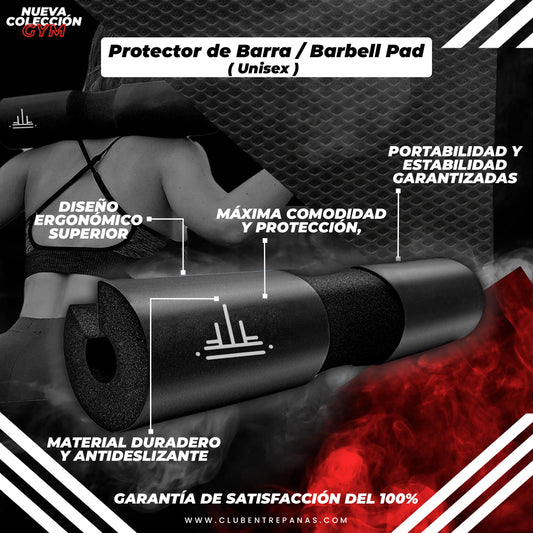 Protector de Barra / Barbell pad para Gimnasio